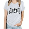 thumbnail image 2 of Fesfesfes Workout Clothes Women's Short Sleeves Floral Print Casual Tops Pullover Blouse T-shirt Tshirts Shirts for Women Graphic S(US:4), 2 of 6