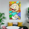 thumbnail image 6 of Rugrats Wall Hanging Painting Wall Art Canvas Paintings Posters Home Decorations 08x12inch(20x30cm), 6 of 8