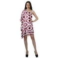thumbnail image 5 of Moomaya Printed Shoulder Dresses Women Cocktail Kaftan Dresses Sexy Dress, 5 of 6