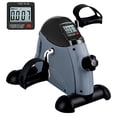 thumbnail image 2 of Under Desk Bike Pedal Exerciser, AGM Mini Exercise Bike Foot Cycle Arm & Leg Peddler Exerciser Machine with LCD Screen Displays (Gray), 2 of 10