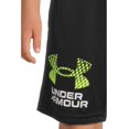 thumbnail image 3 of Pantalones cortos Under Armour Boys Tech Logo negro/blanco/amarillo talla S, 3 of 3