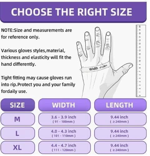 S&G Orange Nitrile Gloves Disposable Latex-Free 8Mil Thick Heavy Duty Powder-Free for Mechanics, Industrial |1000 Pcs | XL
