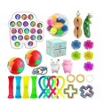 thumbnail image 1 of TheFound Sensory Fidget Toys Set Squishy Animal Marble Mesh Anti-Anxiety Toys, 1 of 8