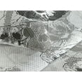 thumbnail image 3 of Ambesonne Poppy Pattern Quilted Bedspread Set 3 Pcs, Grunge Dreamy Flowers, Twin, Charcoal Grey Coconut, 3 of 4