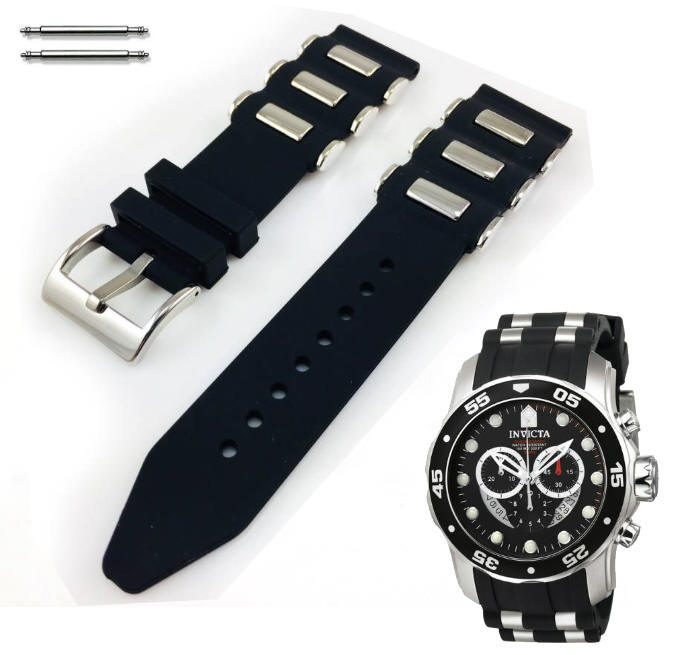 Rubber Bullets Watch Band Strap For Invicta Pro SCUBA Diver 50mm 22311  #4059 - Walmart.com