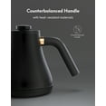 WillSence 28Oz Gooseneck Kettle, Temp Control, Pour Over Electric for Coffee & Tea, Stainless