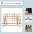 Hello Hobby Thread Spool Rack Holds 60 Spools Durable Organizer Storage ...