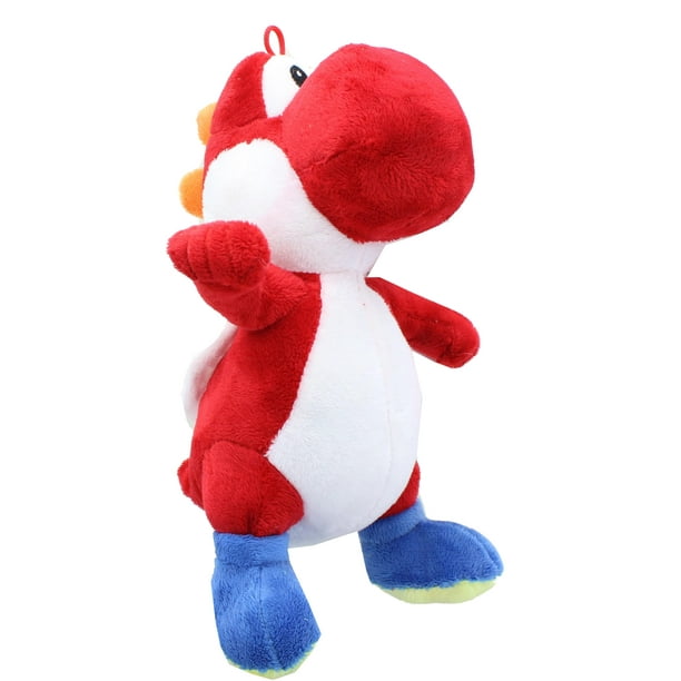 Super Mario 10.5 Inch Character Plush Red Yoshi Walmart