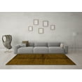 thumbnail image 3 of Ahgly Company Indoor Rectangle Abstract Yellow Modern Area Rugs, 8' x 10', 3 of 4