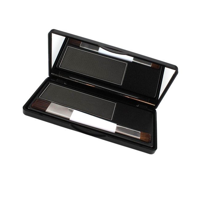 Freer Hair Fill-In Powder Roots Cover Up Tool Roots cover Makeup Concealer for Thinning Hair Black
