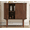 Slide Door-Brown, variant on Wirrytor 47'' Wooden Oval Sideboard Buffet Cabinet with 2 Hollow Doors 2 Open Shelves, Console Dining Cabinet with Doors, Kitchen Cabinets Brown for Dining Room Living Room Hallway,Walnut