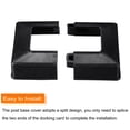 thumbnail image 4 of Deck Post Base Cover, 6Pcs Split Style Post Bracket 61x41mm/2.4x1.61" Post Base for Hand and Stair Rails, 4 of 5