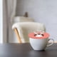 thumbnail image 5 of Tapas de silicona para taza tapas de silicona para bebida tazas de café, tazas de repuesto, accesorio tazas calientes/frías con soporte para rojo Macarena Taza de beber tapas, 5 of 8