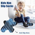 thumbnail image 2 of ELUTONG Toddler Socks Anti Skid with Grips Non Slip Crew Socks Boys Girls 12/24 Pairs Baby Kids Children 1-7 Years, 2 of 7