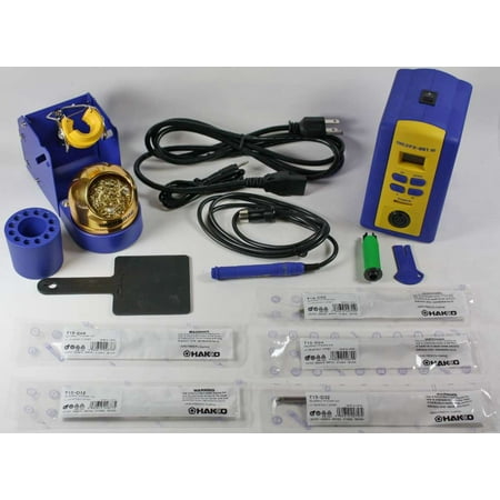 

Hakko FX951 Soldering Station with Chisel Tip Pack T15-D08/D12/D24/D32/D52