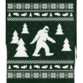 thumbnail image 4 of Old Glory Mens Sasquatch Ugly Christmas Sweater Long Sleeve T Shirt, 4 of 6