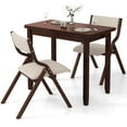 thumbnail image 1 of Costway Kitchen Table Set for 2 Expandable Dining Table with 4 Upholstered Folding Chairs, 1 of 6