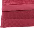 thumbnail image 2 of Cotton Beach Towels Set of 2, Oversized Terry Velour, Burgundy, 2 of 4