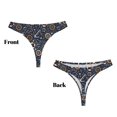 thumbnail image 3 of Fotbe Nautical Tanga Sin Costuras para Mujer con Estampado – Panties Invisibles, Transpirables y Cómodos para Uso Diario-Medium, 3 of 6