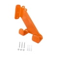 thumbnail image 4 of Soporte de pared Colamx para motosierra Gancho de almacenamiento de herramientas Metal Naranja, 4 of 8