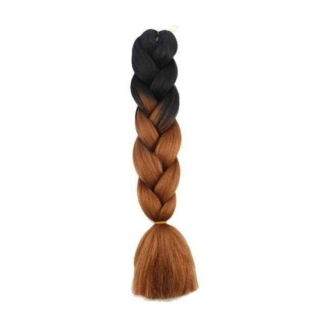 VONKY Gradient Color Women Braid Hair Large Braiding Hair Wigs High Temperature Fiber Synthetic Hair Extensions