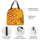 thumbnail image 4 of Fotbe Bees on Hive Honeycomb Bolsa Térmica con Estampado y Forro de Aluminio Grueso Bolsa de Almuerzo con Bolsillo Frontal para Hombres y Mujeres, Ideal para Trabajo, Escuela, 4 of 8