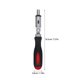 thumbnail image 2 of RUNROTOO Destornillador Ratchet Multipropósito Negro Con Mango Ergonómico Para Áreas Difíciles, 2 of 7