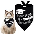 thumbnail image 2 of Graduation Season Pet Graduation Printed Dog Scarf Graduation Memorial Towel For Puppy Costume Decor, 2 of 5