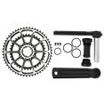 thumbnail image 2 of Mountain bike crank crankset mountain bike crank integrated chainring mountain bike crankset bike hollow integrated crank MTB Bike Crankset Hollow Integrated Double Chainrings ANGGREK Otros, 2 of 8