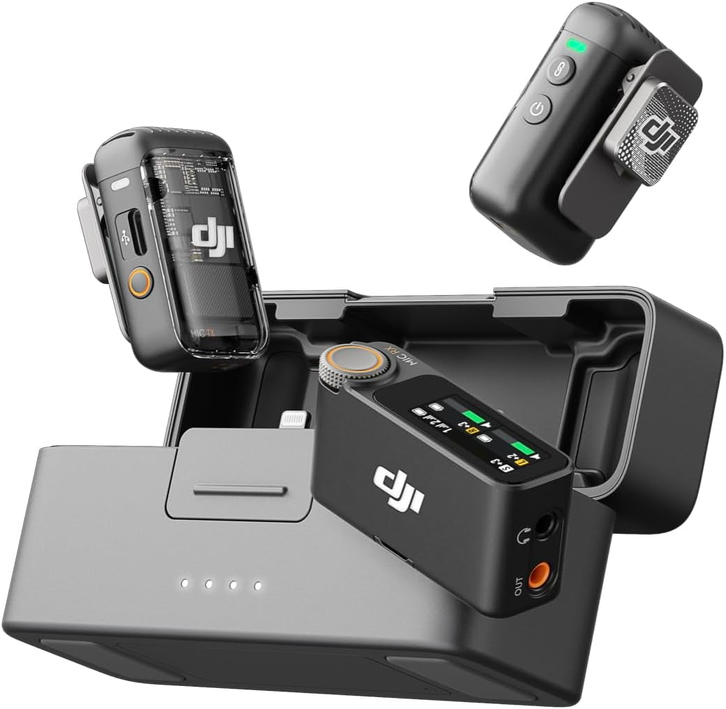 DJI MICセット DJI Mic 2 All-in-one Wireless Microphone Bundle for Camera