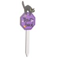 thumbnail image 5 of Here's a polished and engaging product description for your **Halloween Stake Outdoor Garden Decoration with Themed Wood Sign**:\n\n \n\n🎃 **Spook Up, 5 of 5