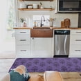 thumbnail image 4 of Halloween Kitchen Mat Rug 1 PCS Haunted Halloween Mansion Purple Background Runner Rug Anti-Fatigue Comfort Memory Foam Standing Mat Non-Slip Floor Door Mat for Bathroom Bedroom 20x47in, 4 of 6