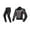Black M, variant on Waterproof Motorcycle Jacket Pants Motocross Suit, Protective Armour Protection Pads Summer 600D Oxford Windproof Clothes