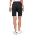 thumbnail image 6 of Little Donkey Andy Women's 9 Inches Shorts for Hiking Golf Travel Lightweight Quick Dry Stretch Black S, 6 of 7