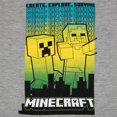 thumbnail image 3 of Minecraft Creeper Graphic Boy’s and Girl’s 3-Pack Short Sleeve T-Shirt Bundle Set for Kids (Size 4-16), 3 of 12