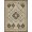 Ivory Black, Pattern 19, variant on ODIKA 8'x10' Washable Area Rug Oushak Modern Medallion With Faded Vintage Floral Border Detail for Living Room, Under Sectional, Family , Durable, Non-Slip
