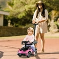thumbnail image 2 of Gymax 3-in-1 Licensed Lamborghini Ride on Push Car Stroller Sliding Car w/ Sound Pink, 2 of 10