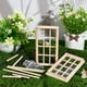 thumbnail image 4 of 2 juegos de mini ventanas para manualidades, 13,2 x 7,1 x 1,3 cm (5,2 x 2,8 x 0,5 pulgadas), ventana en miniatura para muebles, marco de ventana de 12 paneles, 4 of 6