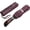 Maple Leaves Red Plum, variant on Balios Travel Folding Umbrella with Real Wood Handle Auto Open Close Vented Windproof Canopy - Designed in UK