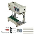 thumbnail image 1 of KFFKFF Continuous Bag Band Sealing Machine, 0.24-0.47 in Seal Width, Vertical Band Sealer Machine with Roller Printing , Temp & Speed Adjustable, Heat Sealing Machine, 1 of 9