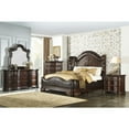 thumbnail image 3 of Grandly Styled Traditional Chest with Decorative Scrolling Carved Accents and Rich Cherry Finish, 3 of 3
