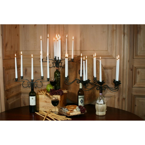 Wine Bottle Candelabra Contemporary (Tapered, 2Arm)