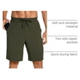 thumbnail image 4 of Shorts CRZ YOGA para Hombre de Secado Rápido para Entrenamiento 18 cm con Bolsillos, 4 of 5