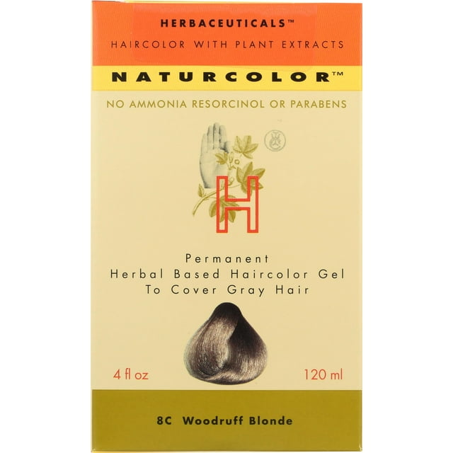 Naturcolor Haircolor - Tinte para el cabello rubio Woodruff 4 onzas líquidas (8C)