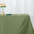 thumbnail image 2 of Efavormart 90"x132" Eucalyptus Sage Green 200 GSM Seamless Premium Polyester Rectangular Tablecloth For Wedding Banquet Restaurant, 2 of 10