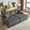 Grey, variant on 84" Loveseat Cloud Couch with 2 Ottomans and 2 Cup Holders, Modular Deep Seat Sectional Sofa with Hidden Storage and Throw Pillows for Living Room, Army Green