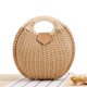 thumbnail image 1 of Zhuge Bolso de hombro tejido para mujer, bolso de mano tejido, bolso de mano tejido elegante para playa de verano, bolsos de hombro de 6,39 x 6,7 x 6,39 pulgadas (caqui), 1 of 4