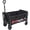 Black, variant on GDF Studio Heavy-Duty Compact Folding Wagon, 360lbs Capacity Lightweight Utility Cart with Swivel Wheels, Pink