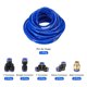 thumbnail image 4 of Kit de manguera de aire PU neumática Uxcell de 8mm OD 10 metros 1/8BSPT con 12 accesorios rápidos, Azul, 4 of 6