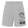 thumbnail image 3 of Infant Red/Heather Gray Boston Red Sox Ground Out Baller Raglan T-Shirt and Shorts Set, 3 of 3